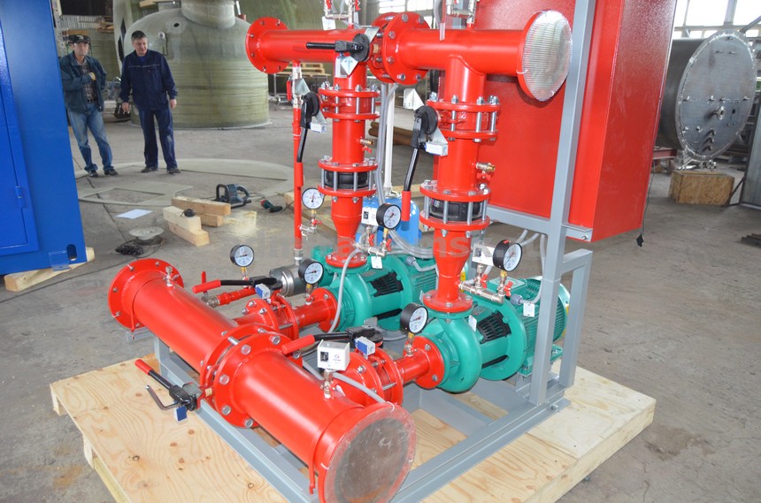 Автоматическая установка водяного пожаротушения